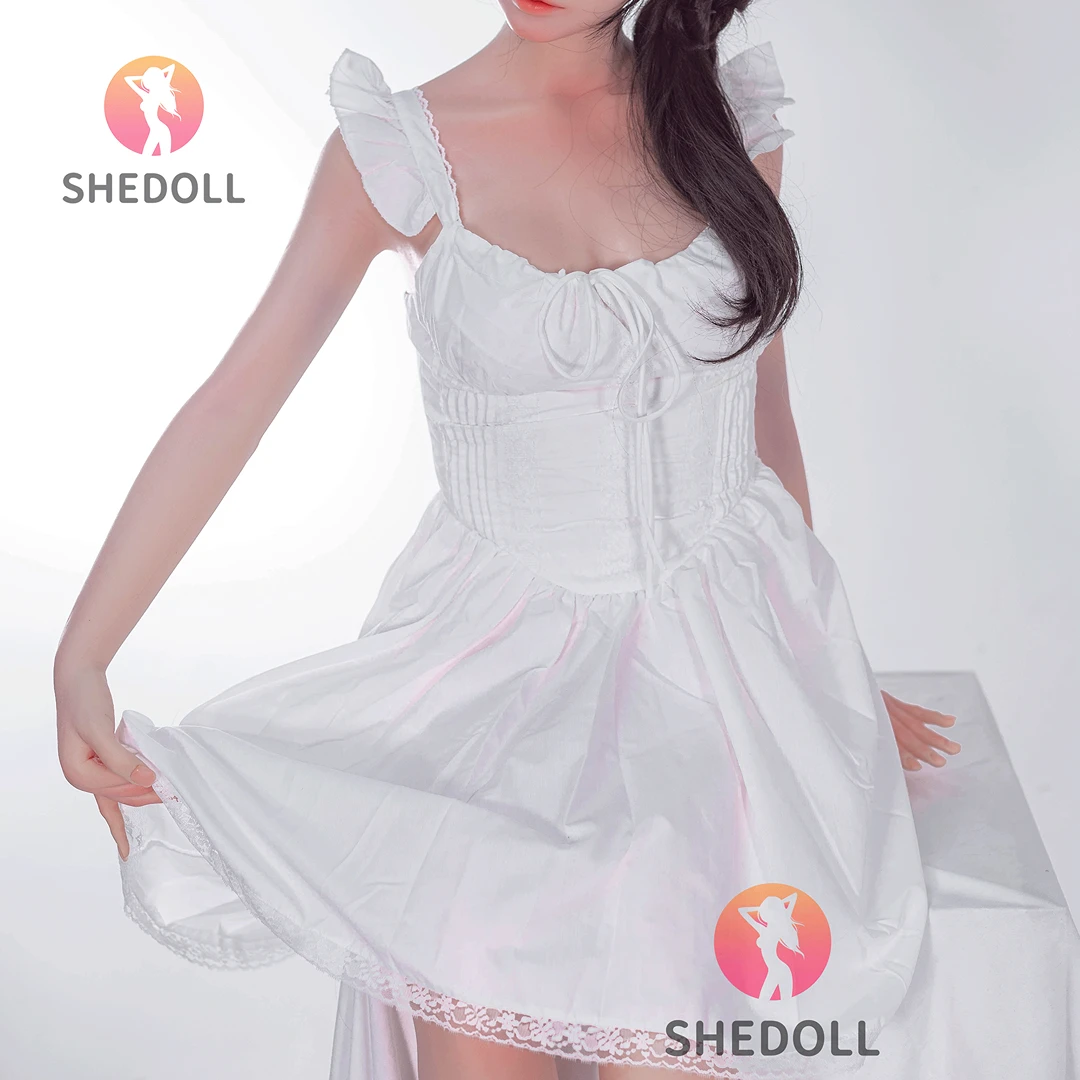 Puffy White Dress